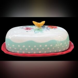 The Pioneer Woman Covered Butterfly Butter Dish